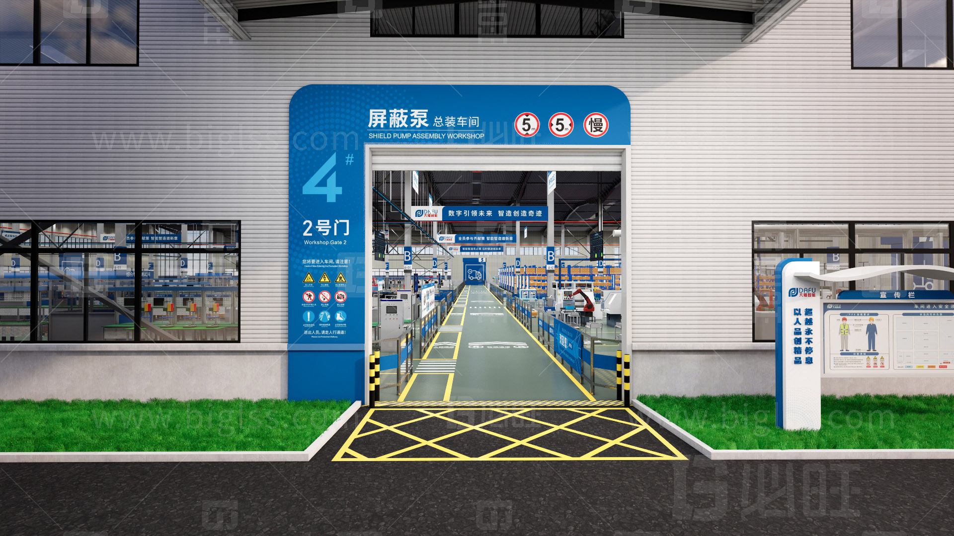 工廠目視化，車間目視化，目視化設(shè)計(jì)，空間設(shè)計(jì)